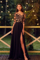 Designer ball gowns black | Evening dresses long cheap