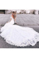 Elegante Brautkleid mit Ärmel | Spitze Hochzeitskleider Online Günstig