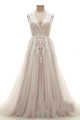 Buy Modern Wedding Dresses Lace Ivory A Line Tulle Wedding Gowns Online