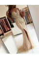 Luxury Abendkleider Lang Günstig Perlen Meerjungfrau Abendmoden Abiballkleider Online