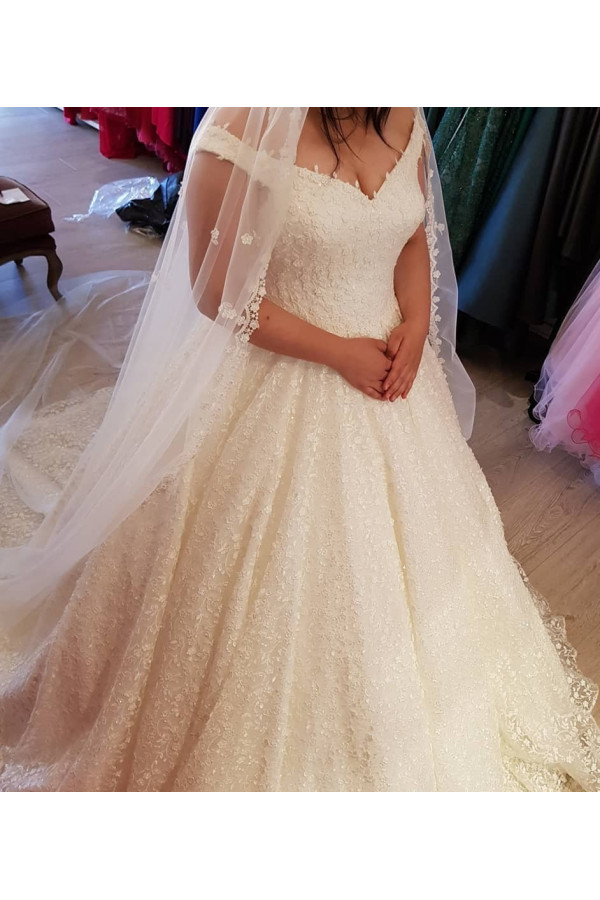 Brautkleider Große Größe | Spitze Hochzeitskleider Übergroße Online