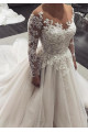 Fashion Hochzeitskleider mit Ärmel | Brautkleider Spitzeärmel Günstig