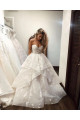 Luxus Brautkleider A linie | Spitze Brautmoden Online Kaufen