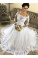 Fashion Hochzeitskleider mit Ärmel | Spitze Brautkleider Online Kaufen