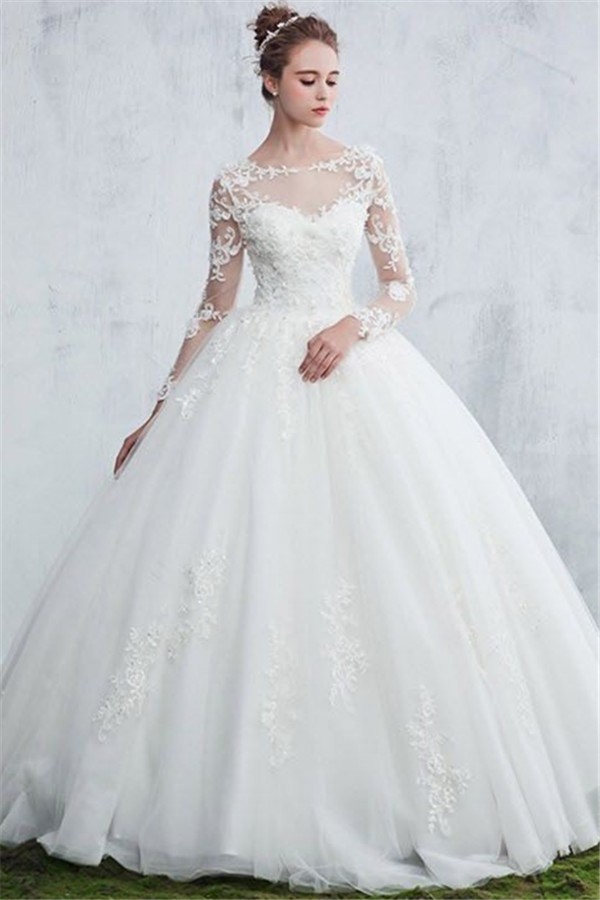 White wedding dresses with sleeves order lace wedding dresses online