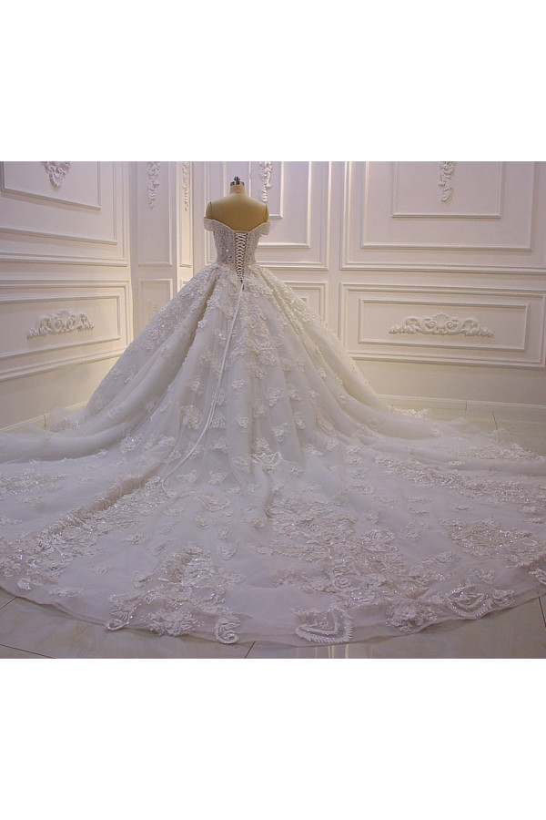 Hochzeitskleider Prinzessin Spitze | Extravagante Brautkleider online