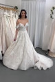 Wunderschöne Brautkleid A Linie | Hochzeitskleider Mit Spitze Online