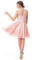 Pink Lace Cocktail Dresses | Short prom dresses online