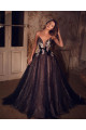 Elegant Evening Dresses Long Black | Prom dresses glitter online
